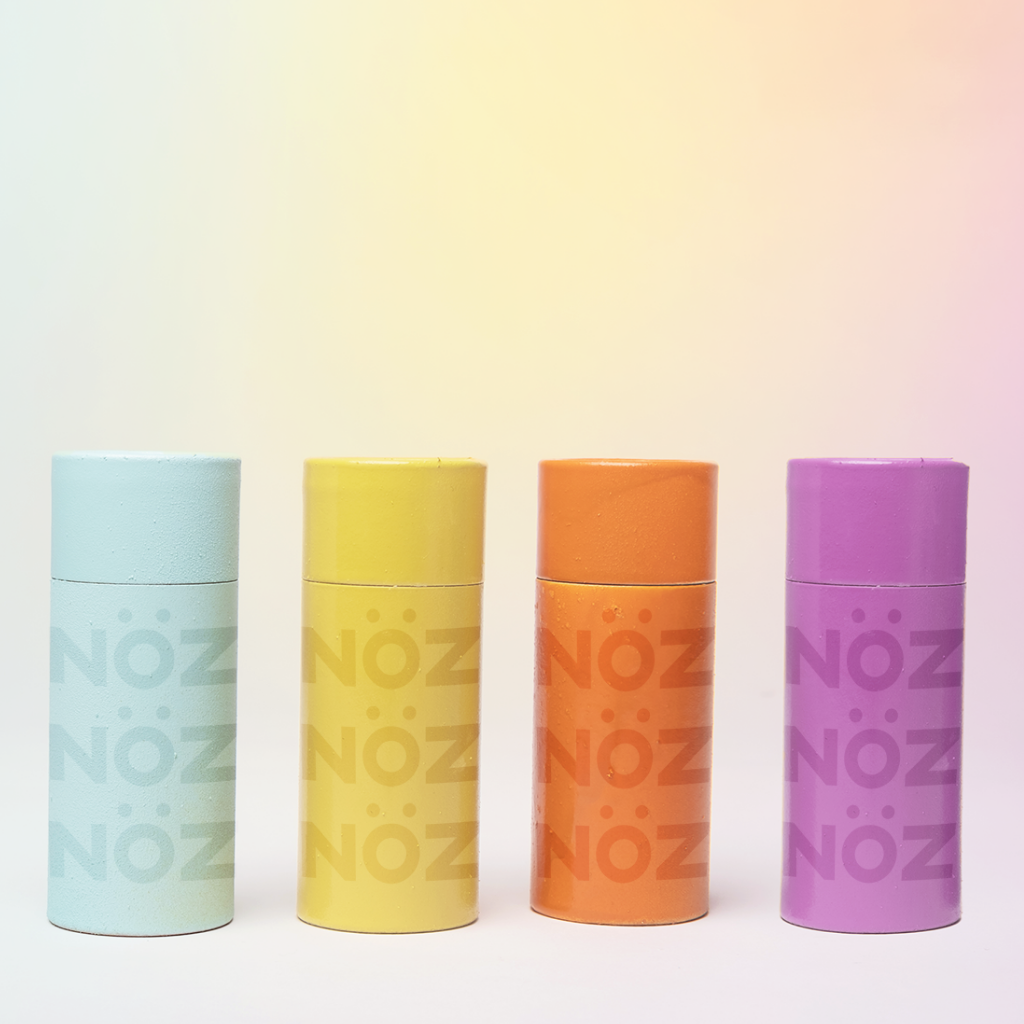 Blue| Purple| Red| Yellow NÖZ reef safe sunscreen spf 30-50 collection 